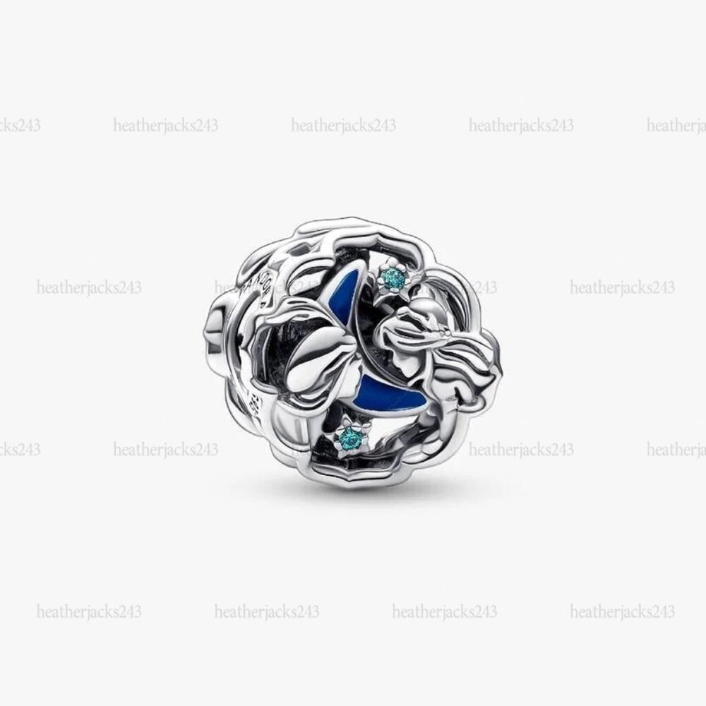 Pandora Disney Aladdin, Princess Jasmine & Genie Glow-in-the-dark Charm